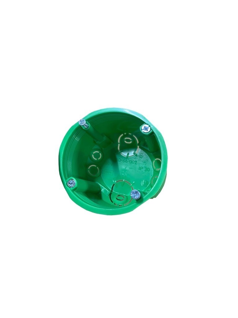 Montavimo dėžutė Liregus IID66-002, 70 x 46 mm, su varžtais 1 Montavimo dėžutė Liregus IID66-002, 70 x 46 mm, su varžtais 1