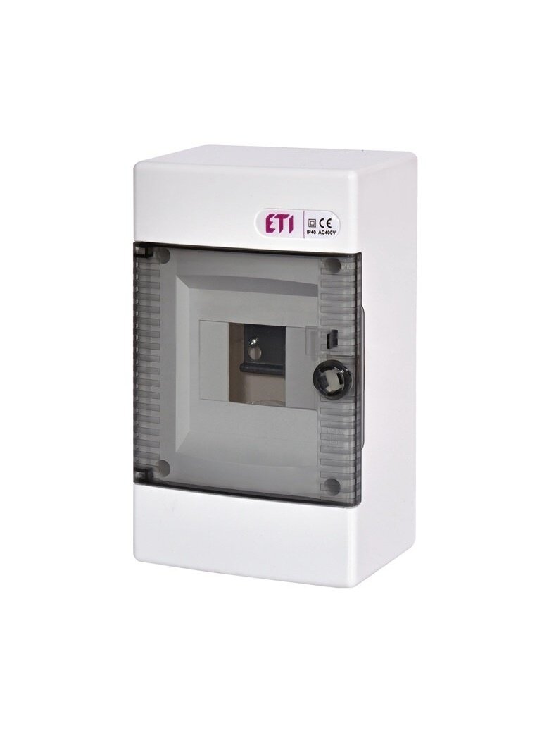 Modulinis skydas ETI ECT04PT, virštinkinis, IP40, 4 mod.
