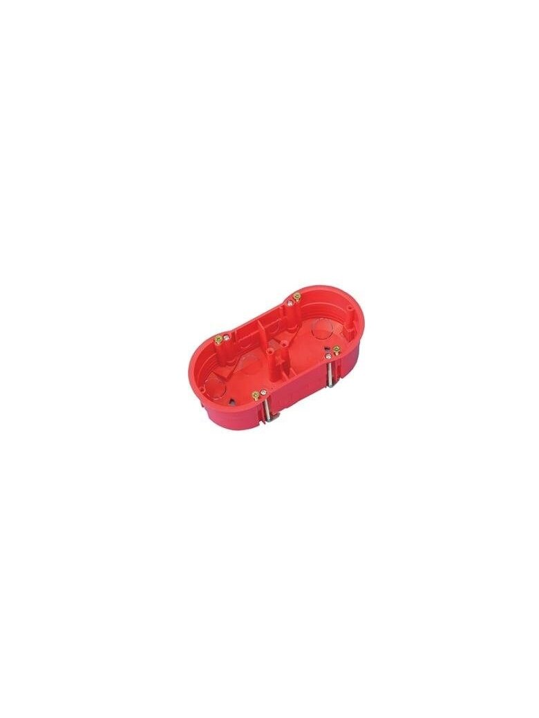 Montavimo dėžutė dviguba Pawbol A.0010A, 68x46 mm Montavimo dėžutė dviguba Pawbol A.0010A, 68x46 mm