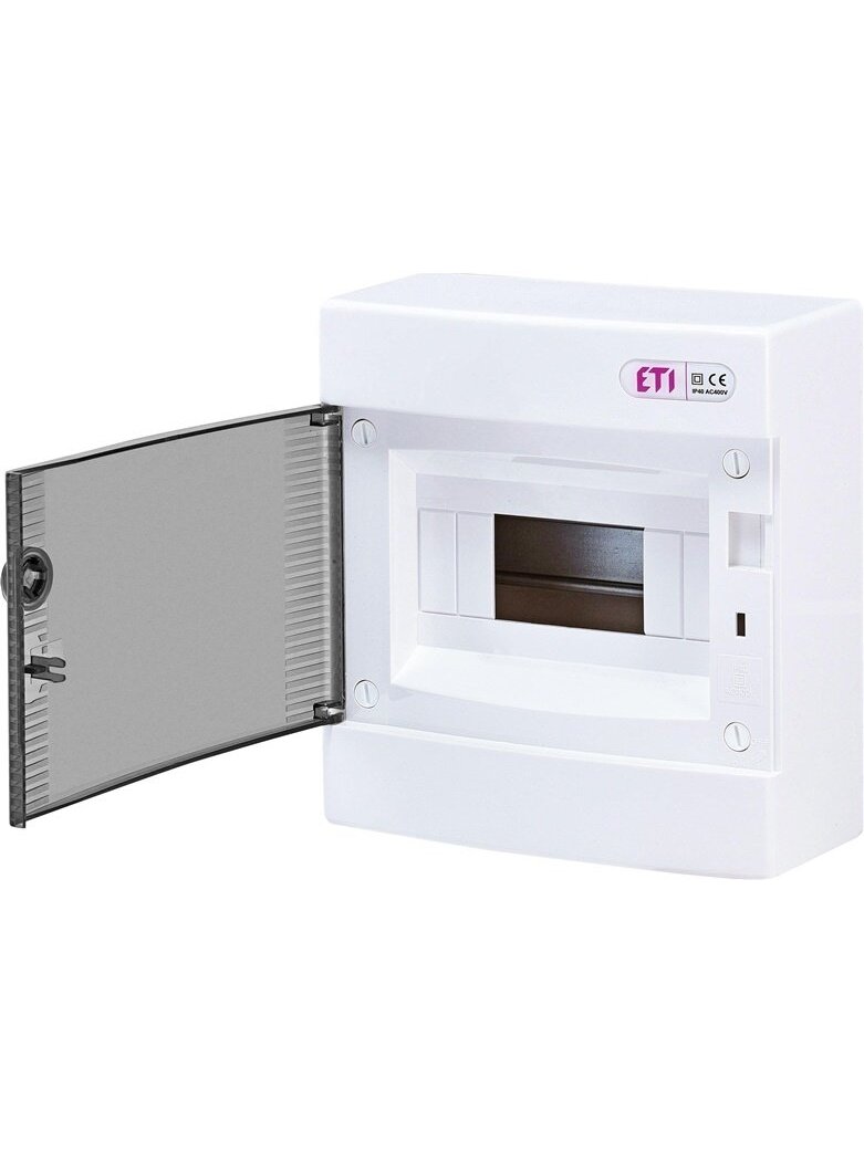 Modulinis skydas ETI ECT08PT, virštinkinis, IP40, 8 mod. Modulinis skydas ETI ECT08PT, virštinkinis, IP40, 8 mod.