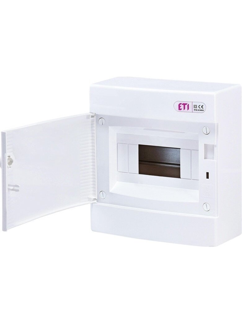 Modulinis skydas ETI ECT8PO, virštinkinis, IP40, 8 mod. Modulinis skydas ETI ECT8PO, virštinkinis, IP40, 8 mod.