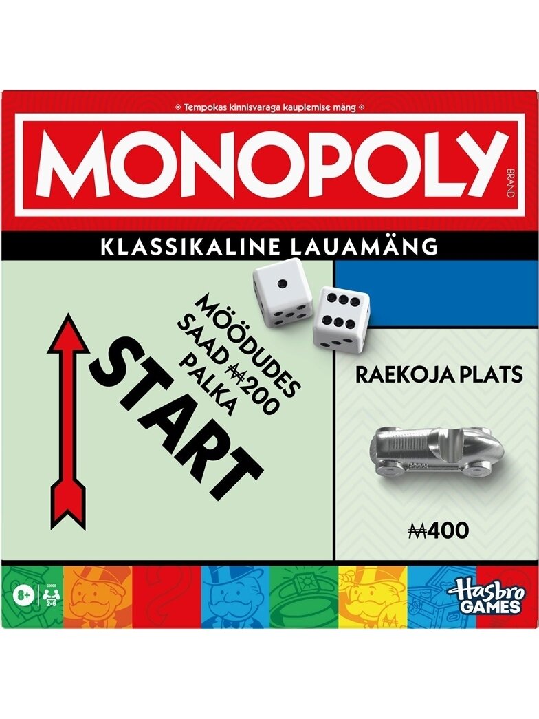 Monopolis Hasbro Gaming Classic, EE