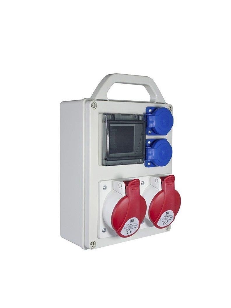 Modulinis skydas R-BOX 240R-4 B.1702RD, 4 modulių, 16A IP44 Modulinis skydas R-BOX 240R-4 B.1702RD, 4 modulių, 16A IP44