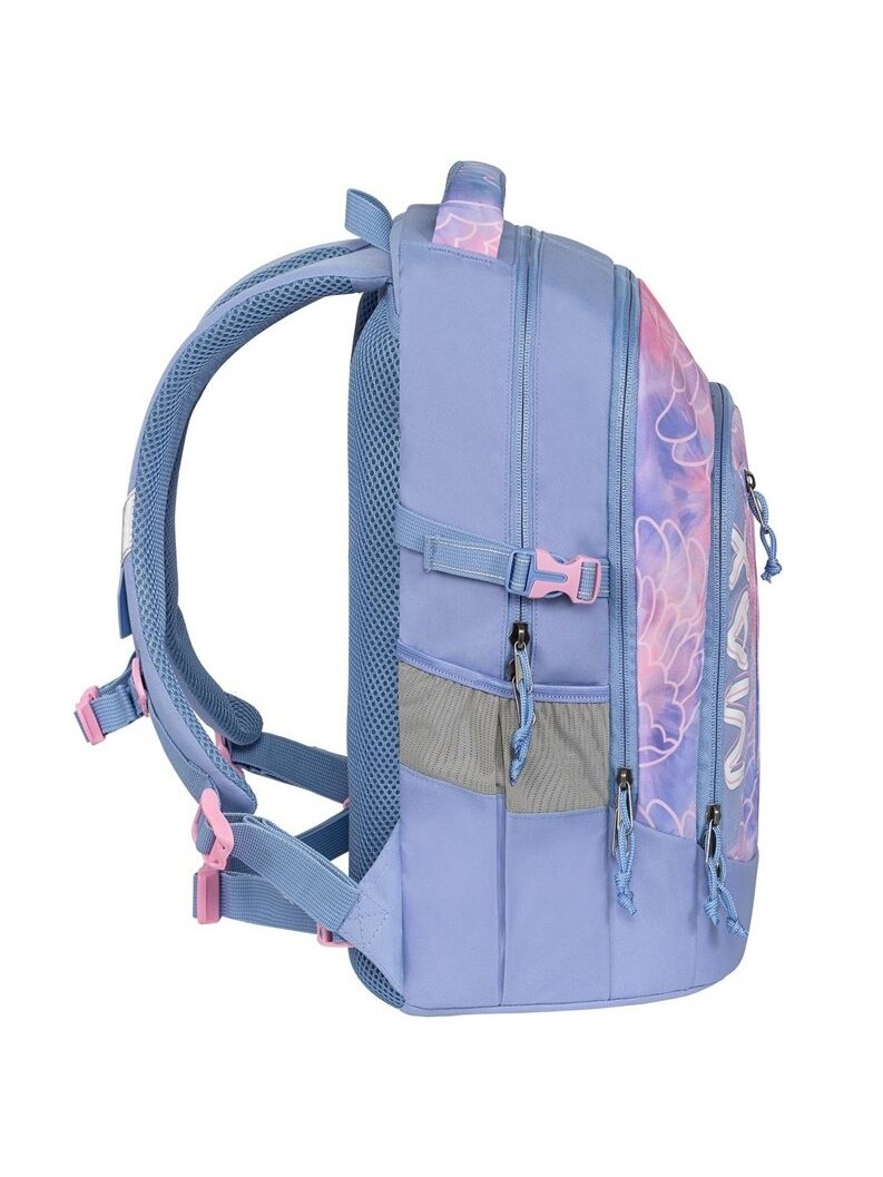 Mokyklinė kuprinė TMMX-018A(3), violetinė, 33x23x43 cm 2 Mokyklinė kuprinė TMMX-018A(3), violetinė, 33x23x43 cm 2