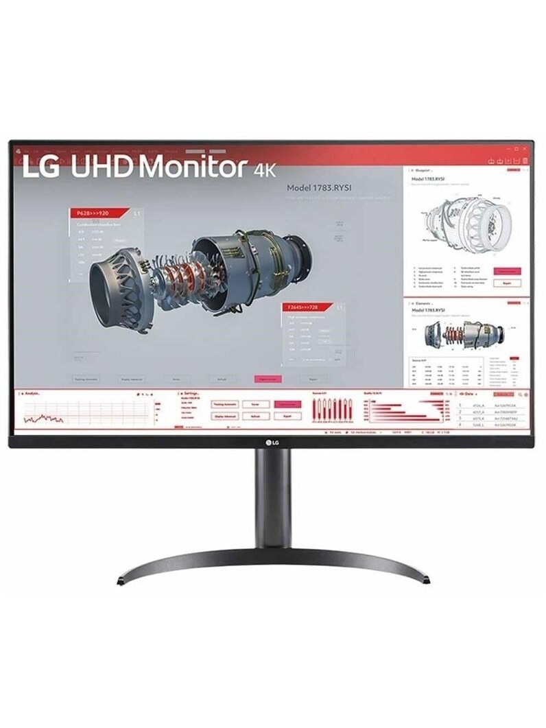 Monitorius LG 32BR55UK-B, VA, 60 Hz, 4K UHD, 31.5"