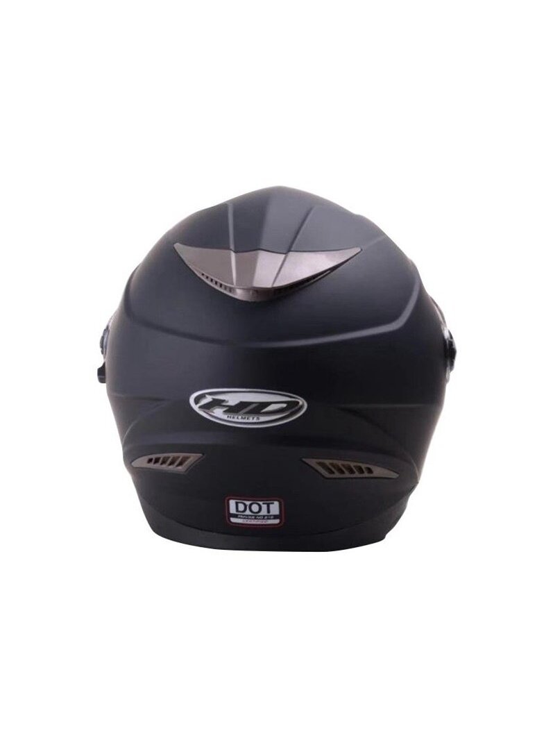 Motociklininko šalmas HD-09B, dydis L, juodas 1 Motociklininko šalmas HD-09B, dydis L, juodas 1