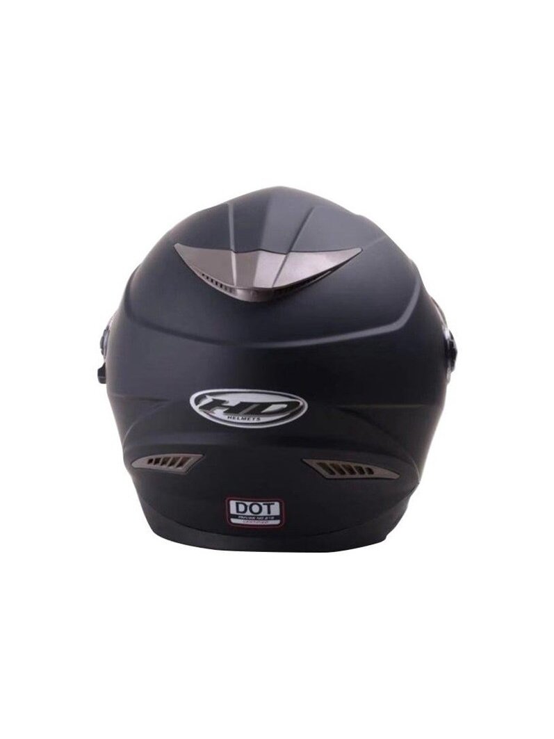 Motociklininko šalmas HD-09B, dydis M, juodas 1 Motociklininko šalmas HD-09B, dydis M, juodas 1