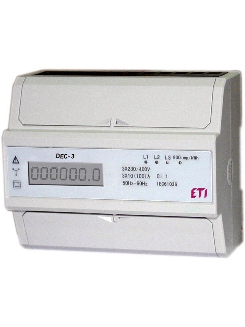 Modulinis elektros skaitiklis (DEC-3, 3 fazių) 1