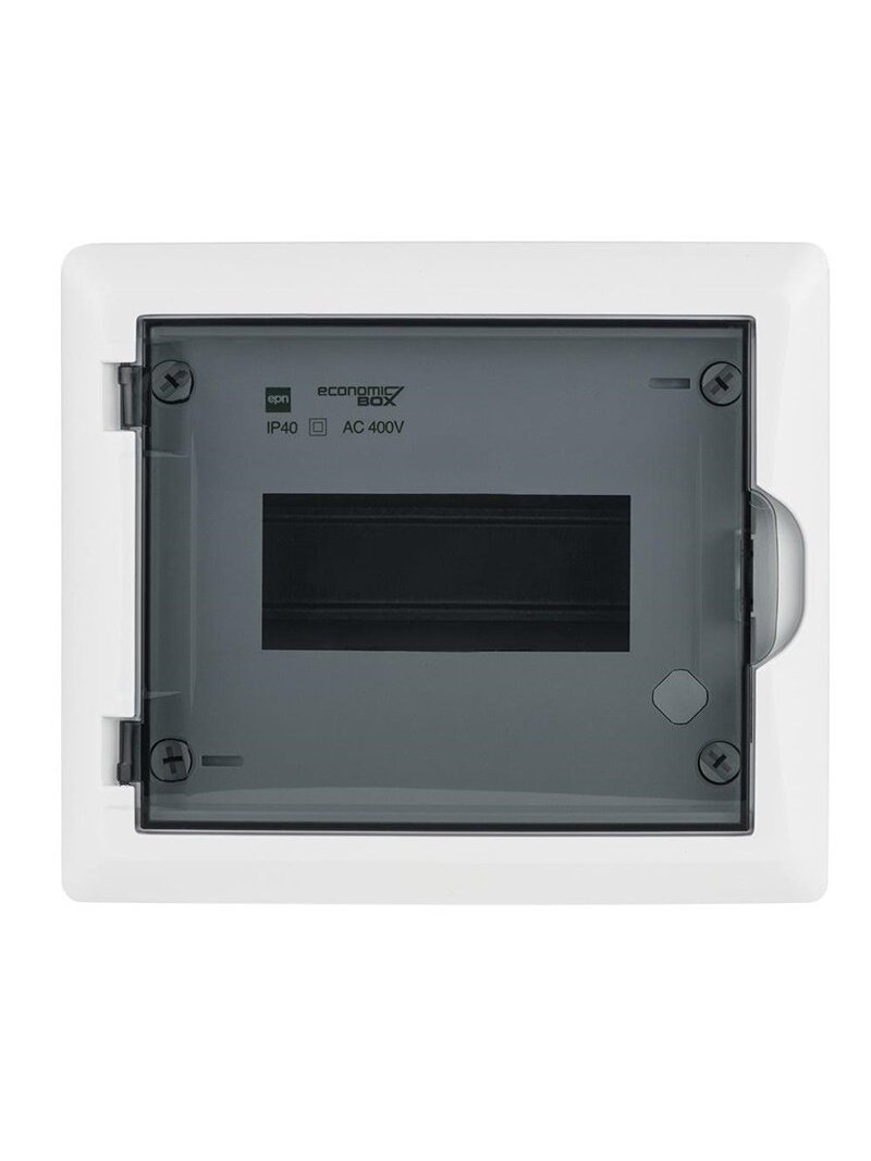 Modulinis skydas Elektroplast, virštink, IP40, 8 mod., balta 1 Modulinis skydas Elektroplast, virštink, IP40, 8 mod., balta 1