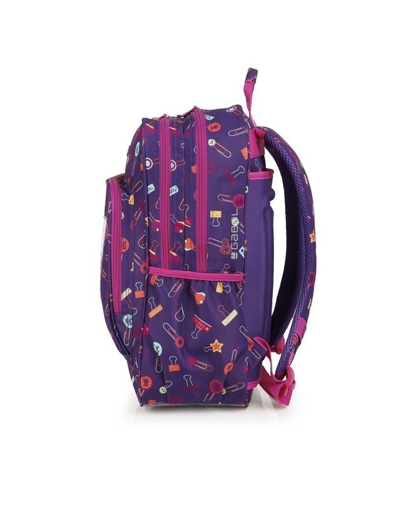Mokyklinė kuprinė Gabol Diary 11G232800, violetinė 1 Mokyklinė kuprinė Gabol Diary 11G232800, violetinė 1