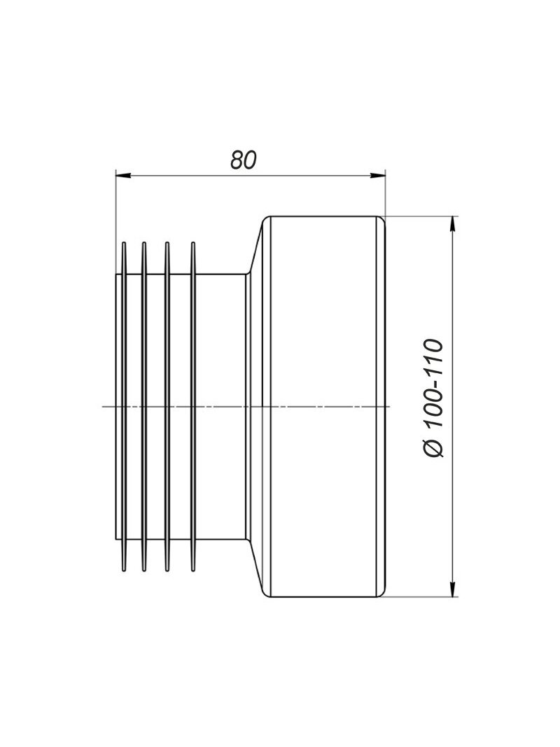 Mova NKS Sanitair 110mm 3