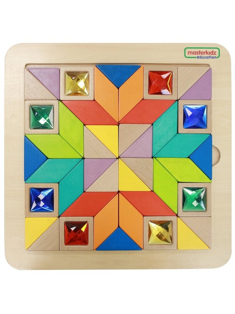 Mozaikos dėlionė MASTERKIDZ Spalvų ir Formų mokymasis Tangram Montessori 1 Mozaikos dėlionė MASTERKIDZ Spalvų ir Formų mokymasis Tangram Montessori 1