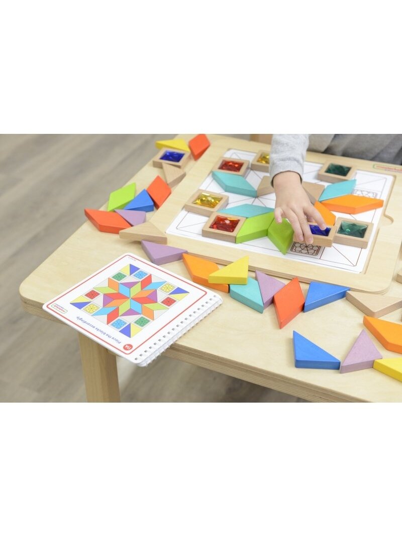 Mozaikos dėlionė MASTERKIDZ Spalvų ir Formų mokymasis Tangram Montessori 7 Mozaikos dėlionė MASTERKIDZ Spalvų ir Formų mokymasis Tangram Montessori 7