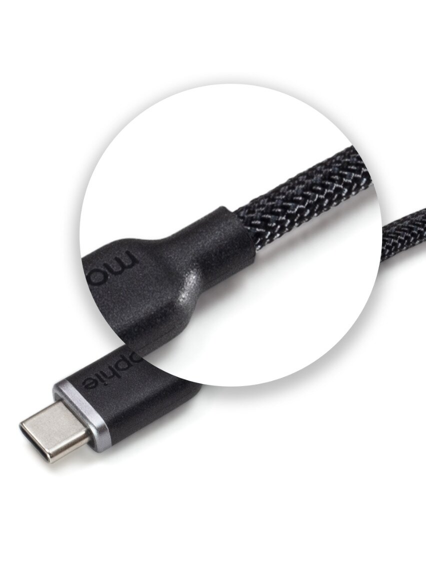 mophie Chargestream USB-C to USB-C cable 3m Black 5