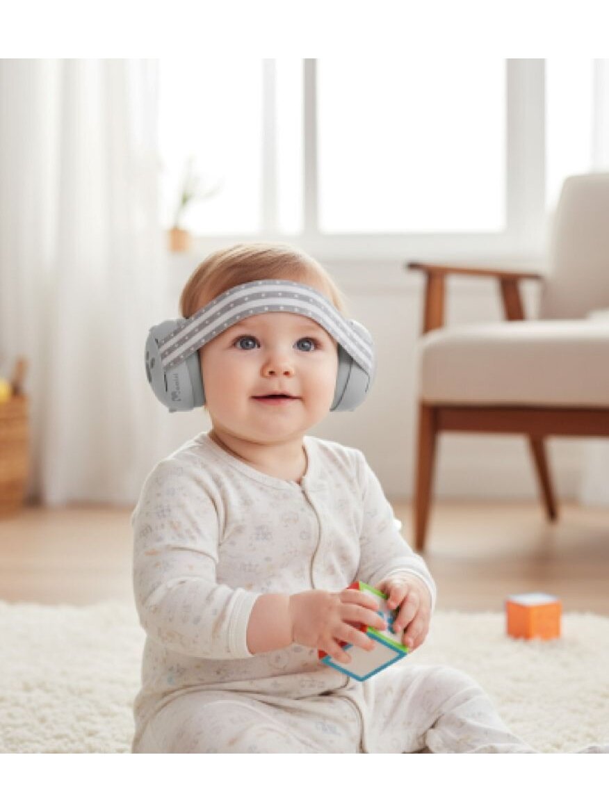 Momini kids noise-reducing earmuffs Mimi Grey 2 Momini kids noise-reducing earmuffs Mimi Grey 2