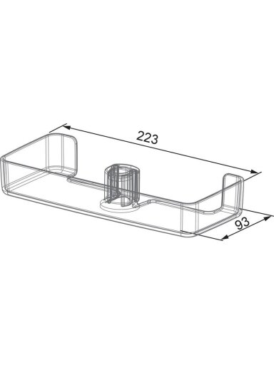 Muilinė Oras Apollo 253050, 223 mm Muilinė Oras Apollo 253050, 223 mm
