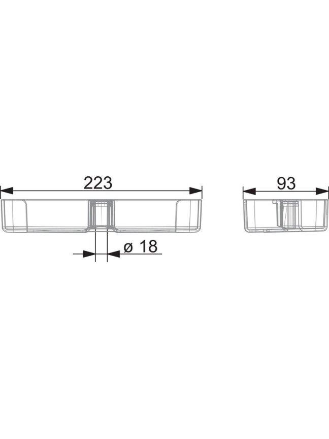 Muilinė Oras Apollo 253050, 223 mm 2 Muilinė Oras Apollo 253050, 223 mm 2