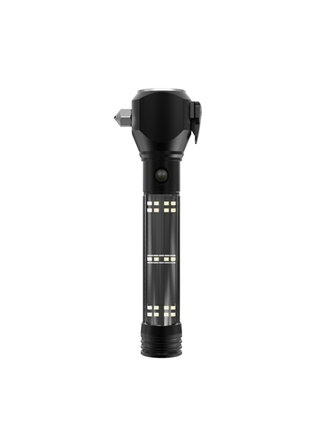Multifunkcinis LED Žibintuvėlis Tiger Wolf HL-8236 su saulės moduliu 4 Multifunkcinis LED Žibintuvėlis Tiger Wolf HL-8236 su saulės moduliu 4
