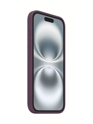 MYY43ZM/A iPhone 16 Silicone Case with MagSafe, Plum 1