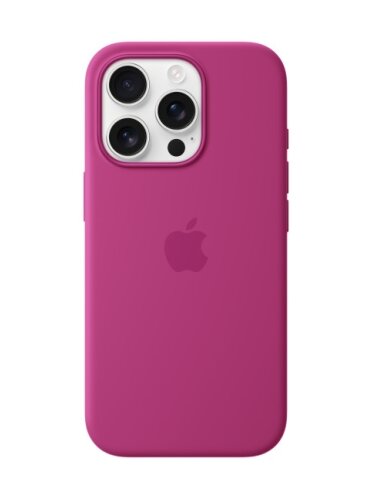 MYYN3ZM/A iPhone 16 Pro Silicone Case with MagSafe, Fuchsia