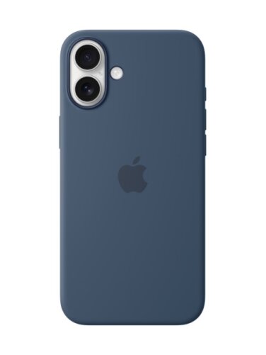 MYYA3ZM/A iPhone 16 Plus Silicone Case with MagSafe, Denim