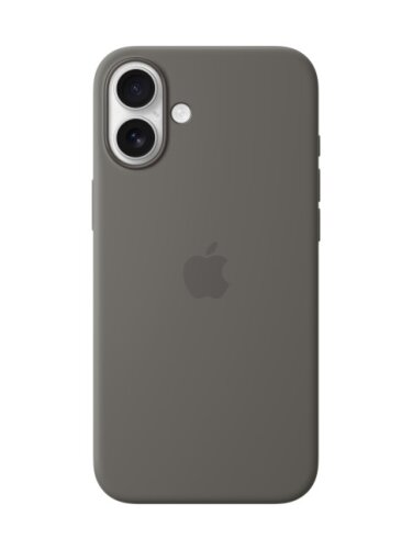 MYYC3ZM/A iPhone 16 Plus Silicone Case with MagSafe, Stone Gray