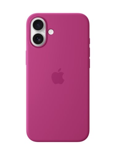 MYYE3ZM/A iPhone 16 Plus Silicone Case with MagSafe, Fuchsia