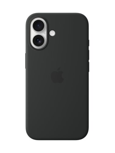 MYY13ZM/A iPhone 16 Silicone Case with MagSafe, Black