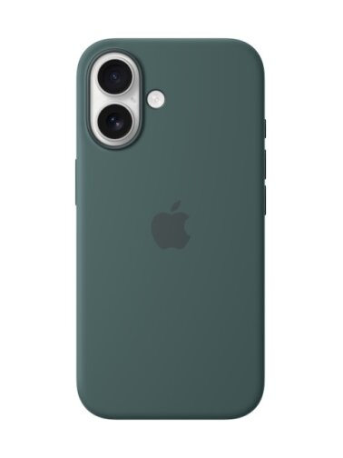 MYY83ZM/A iPhone 16 Silicone Case with MagSafe, Lake Green