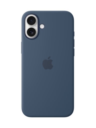 MYYA3ZM/A iPhone 16 Plus Silicone Case with MagSafe, Denim