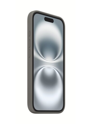 MYYC3ZM/A iPhone 16 Plus Silicone Case with MagSafe, Stone Gray