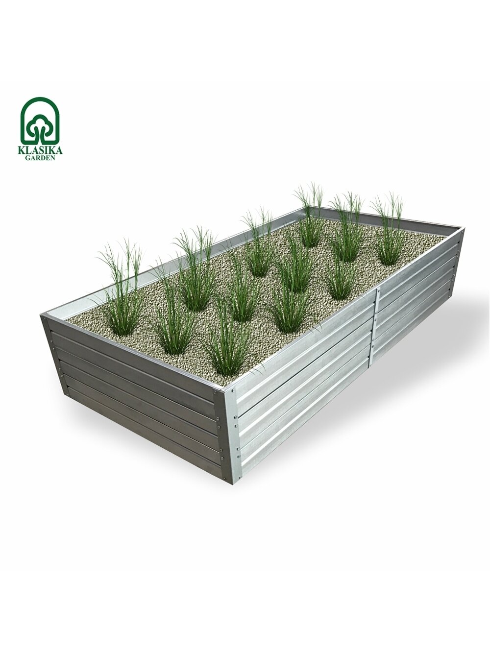 NAUJIENA! Pakelta lysvė KLASIKA GARDEN, cinkuota - 95 x 50 x 10 cm 2 NAUJIENA! Pakelta lysvė KLASIKA GARDEN, cinkuota - 95 x 50 x 10 cm 2