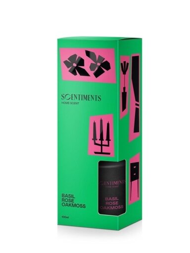 Namų kvapas Areon Scentiments Basil, 100 ml