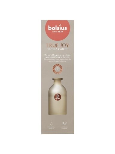 Namų kvapas Bolsius TRUE JOY Vanilla Delight, 80 ml Namų kvapas Bolsius TRUE JOY Vanilla Delight, 80 ml