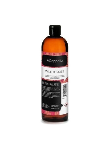 Namų kvapo papildas ACAPPELLA WILD BERRIES, 500 ml