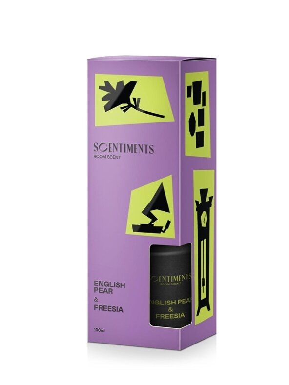 Namų kvapas Areon Scentiments English Pear, 100 ml Namų kvapas Areon Scentiments English Pear, 100 ml