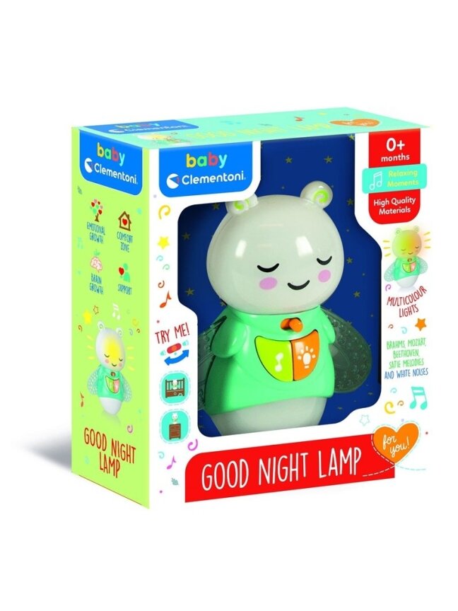 Naktinė lemputė Clementoni Good Night Lamp, įvairių spalvų 1 Naktinė lemputė Clementoni Good Night Lamp, įvairių spalvų 1