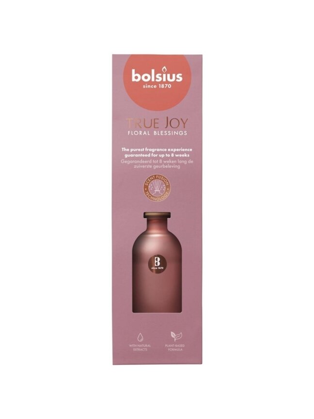 Namų kvapas Bolsius TRUE JOY Floral Blessings, 80 ml Namų kvapas Bolsius TRUE JOY Floral Blessings, 80 ml