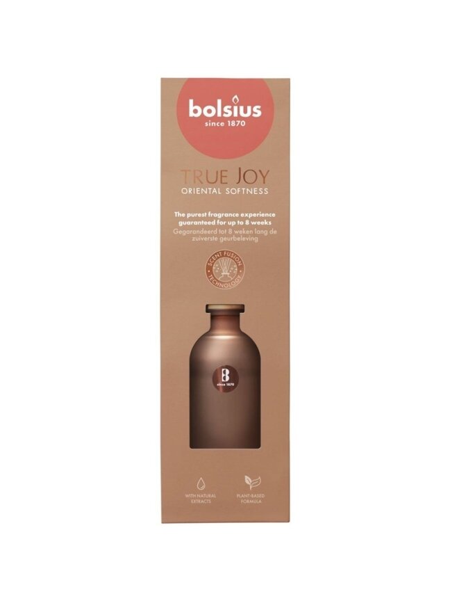 Namų kvapas Bolsius TRUE JOY Oriental Softness, 80 ml Namų kvapas Bolsius TRUE JOY Oriental Softness, 80 ml