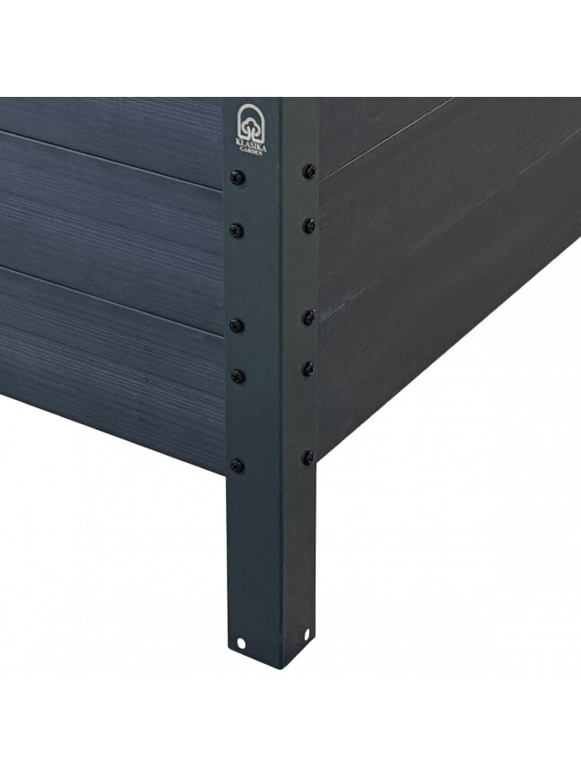 NAUJO DIZAINO GPPS modulinė pakelta lysvė KLASIKA Woodlook (laiptai) - Ąžuolo imitacijos (ruda) 4