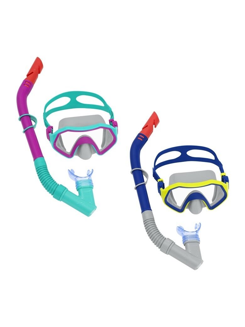 Nardymo komplektas BESTWAY CRUSADER SNORKEL 24025 Nardymo komplektas BESTWAY CRUSADER SNORKEL 24025