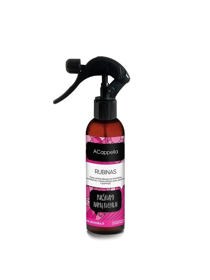 Namų kvapas Acappella Ruby, 0.2 l Namų kvapas Acappella Ruby, 0.2 l