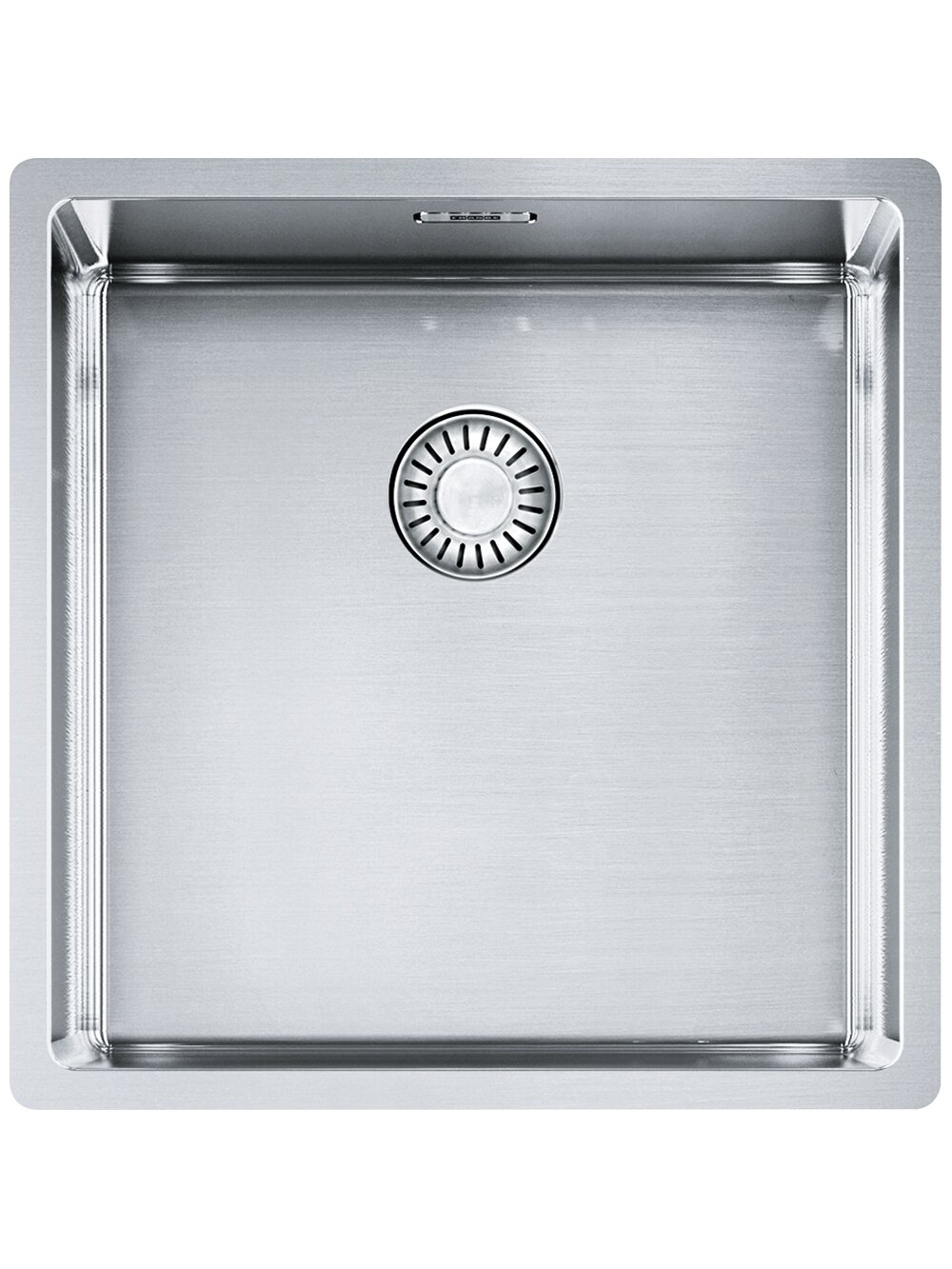 Nerūdijančio plieno plautuvė Franke Box, BXX 210/110-40, rankinis ventilis