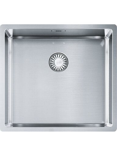 Nerūdijančio plieno plautuvė Franke Box, BXX 210/110-45, rankinis ventilis