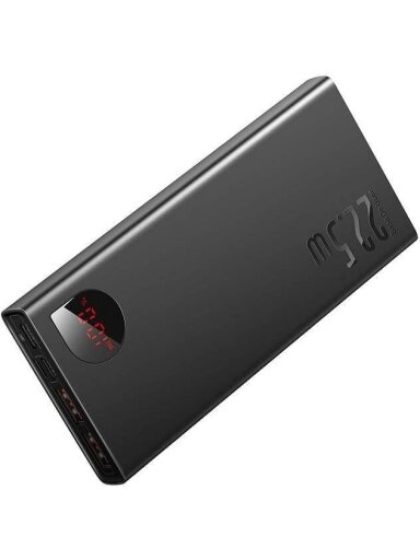 Nešiojamas įkroviklis Baseus  20000 mAh, 22.5 W, juoda