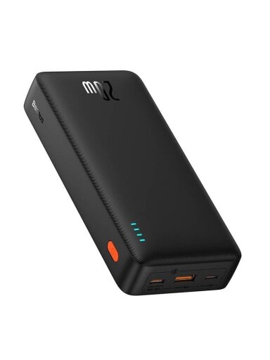 Nešiojamas įkroviklis Baseus Airpow, 20000 mAh, 20 W, juoda