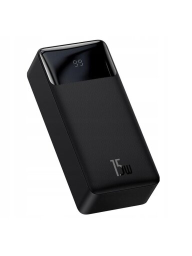 Nešiojamas įkroviklis Baseus PPBD050201, 3000 mAh 15 W juoda