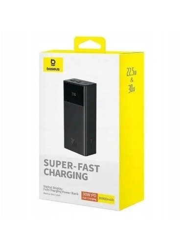 Nešiojamas įkroviklis Baseus Star-Lord PPXJ3030, 30000mAh