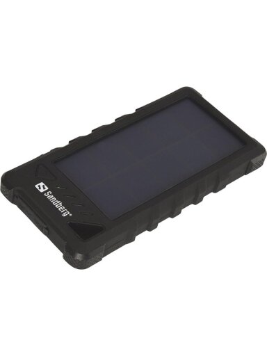 Nešiojamas įkroviklis Sandberg Solar, 16000 mAh, juoda Nešiojamas įkroviklis Sandberg Solar, 16000 mAh, juoda