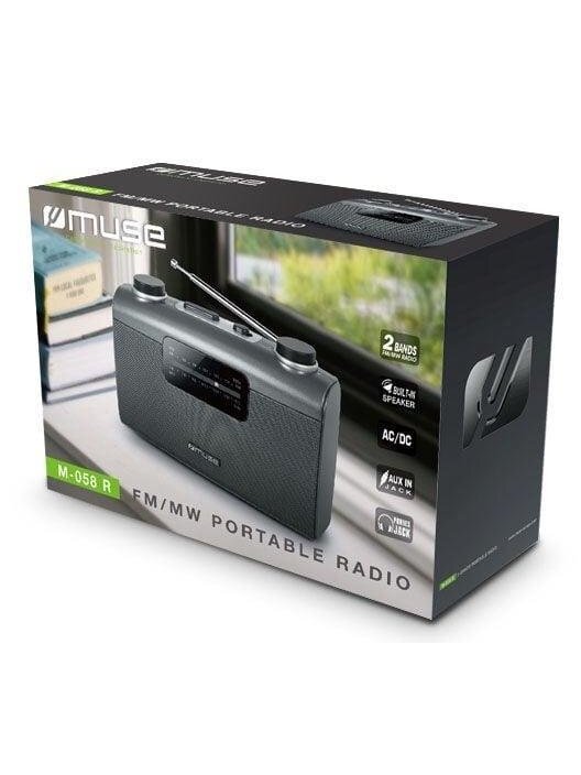 Nešiojamas radijo imtuvas Muse M-058 R, juoda 2 Nešiojamas radijo imtuvas Muse M-058 R, juoda 2